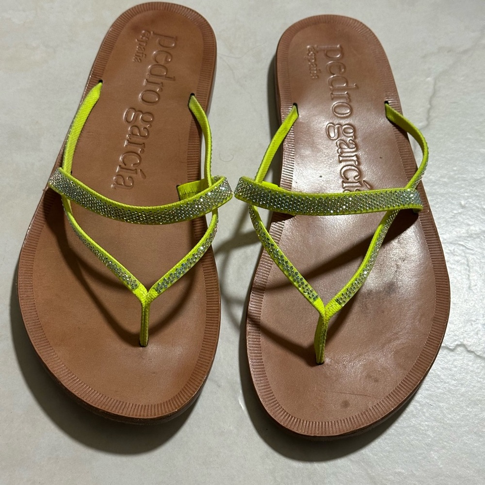 Pedro Garcia Swarovski sandals Size 38. in good condition only worn twice. - Picture 1 of 11